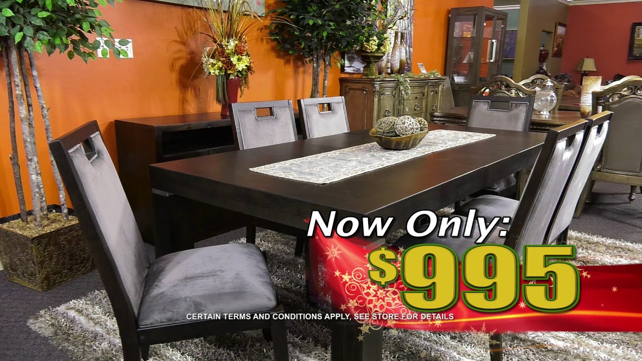 A Dining Set 7 Pc Ashley D731 Youtube