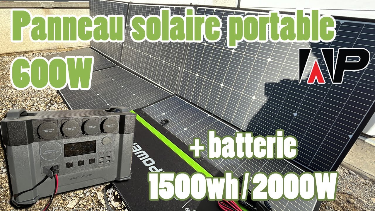 Station électrique Portable ALLPOWERS 154Wh (41600mAh) - Générateur Solaire Camping-car - Neuf
