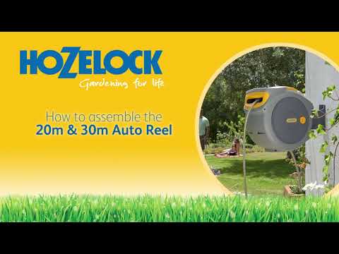 Hozelock Compact 2in1 Reel with 25m Hose pipe Unboxing and setup 
