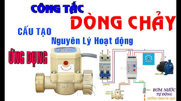 Cấu tạo nguyên lý hoạt động và ứng dụng công tắc dòng chảy phát hiện nước