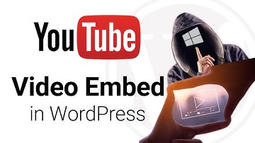 How To Embed & Center YouTube Video On The WordPress Post Using HTML