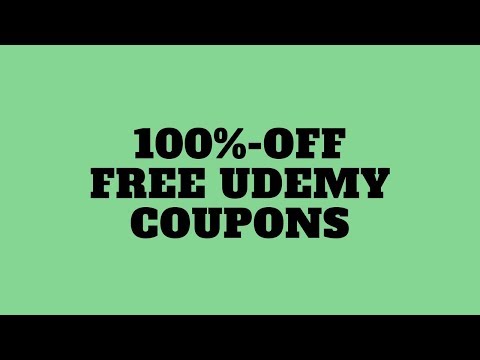 Udemy Coupons [Updated January 2018] – Best Free Udemy Courses