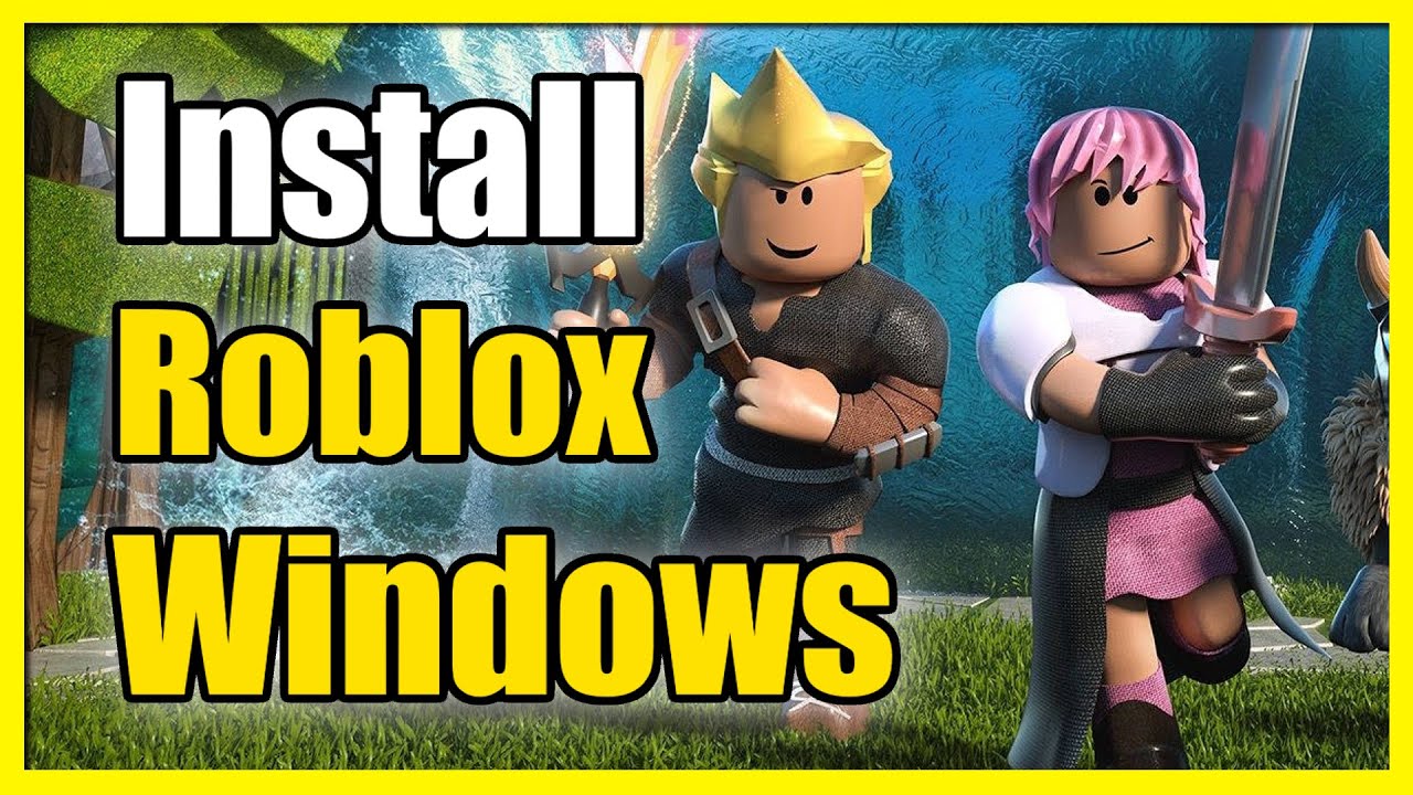 How to install and PLAY ROBLOX Online on Computer (Fast Method