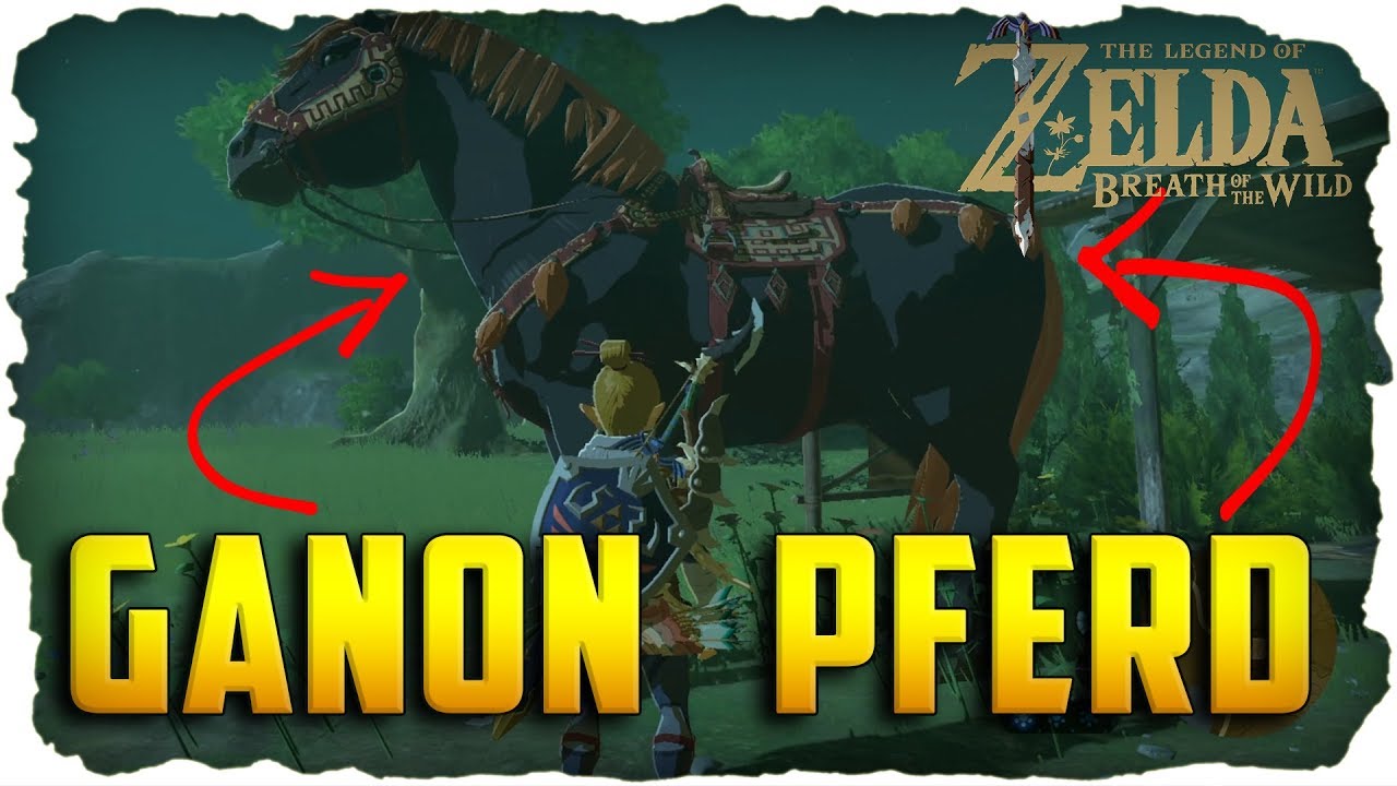Zelda Breath Of The Wild Das Pferd Der Könige GANONS PFERD ZÄHMEN! - Zelda Breath of the Wild - YouTube