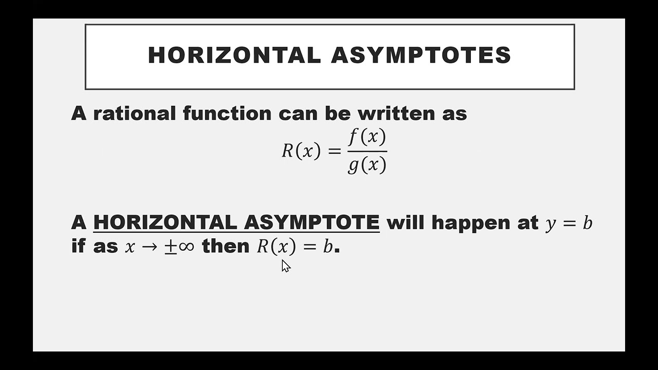 7. Rational Functions - YouTube