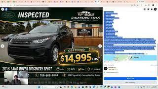 Quick Add Vehicles to the Inventory on the Mock Website for Kingsmen Auto using Lovable