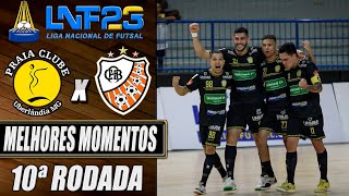 Melhores Momentos Praia Clube X Carlos Barbosa | 10ª Rodada | LNF 2023 (09/06/2023)
