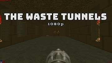 Old Games - Doom 2 HD / Mission 5 - The Waste Tunnels / Gameplay 1080p