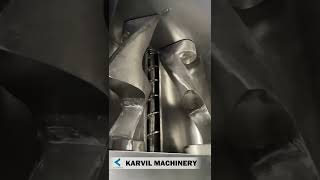 Inside the Machine: Screw Extrusion Sigma Kneader Dry Run | Mechanical Structure Display