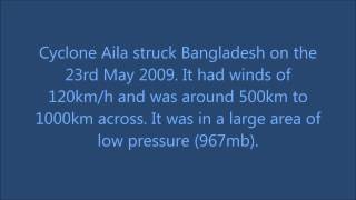 Case Study Cyclone Aila