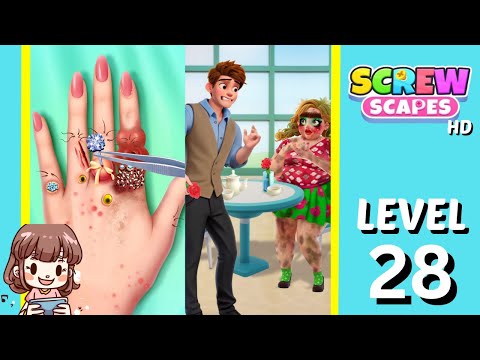 Screwscapes Level 28 Solution Walkthrough