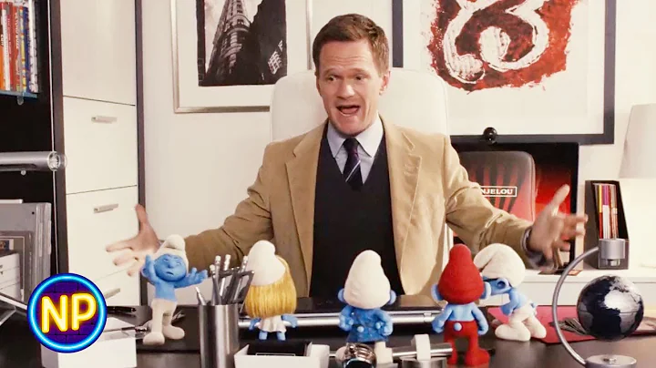 Neil Patrick Harris Takes the Smurfs to Work | The...