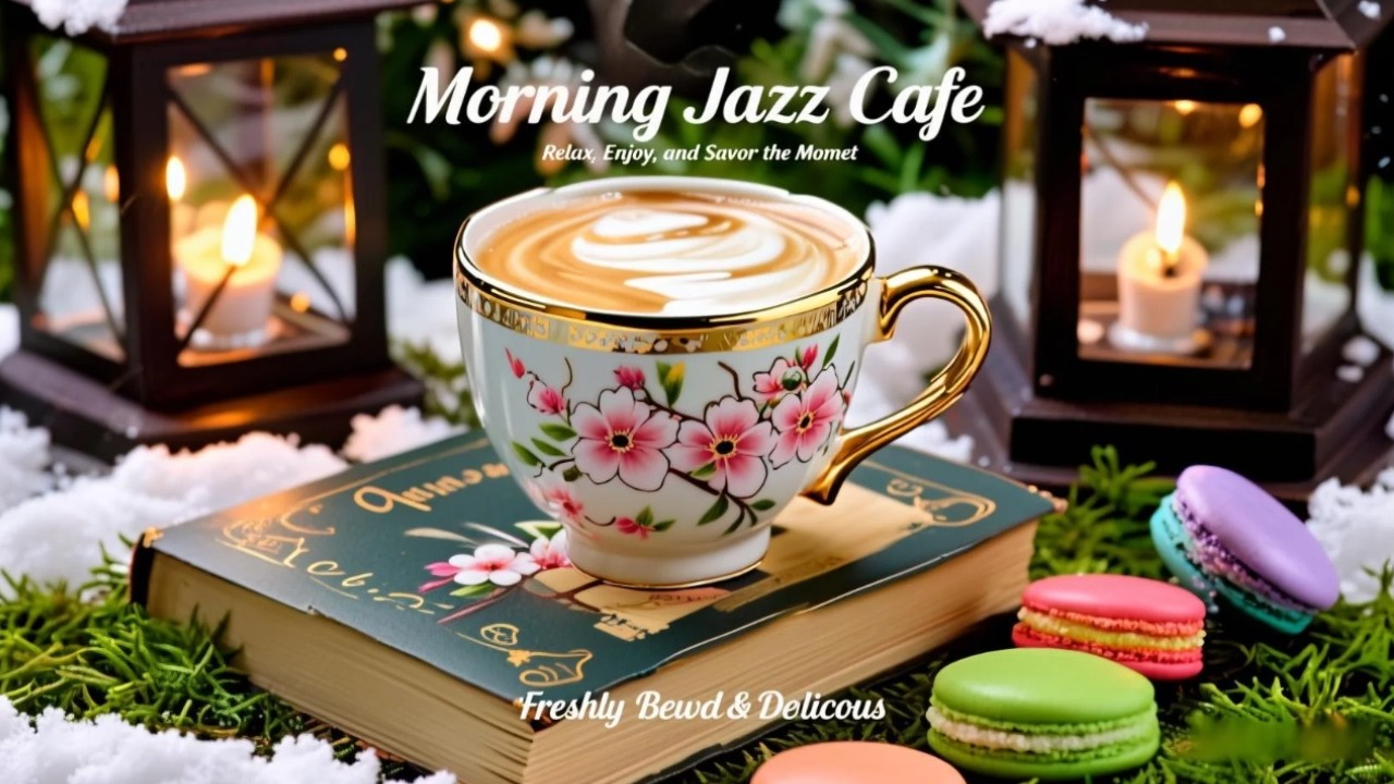 Morning Jazz Cafe Music ☕ Instrumental Soft Jazz & Relaxing Bossa Nova Piano to Start the Day
