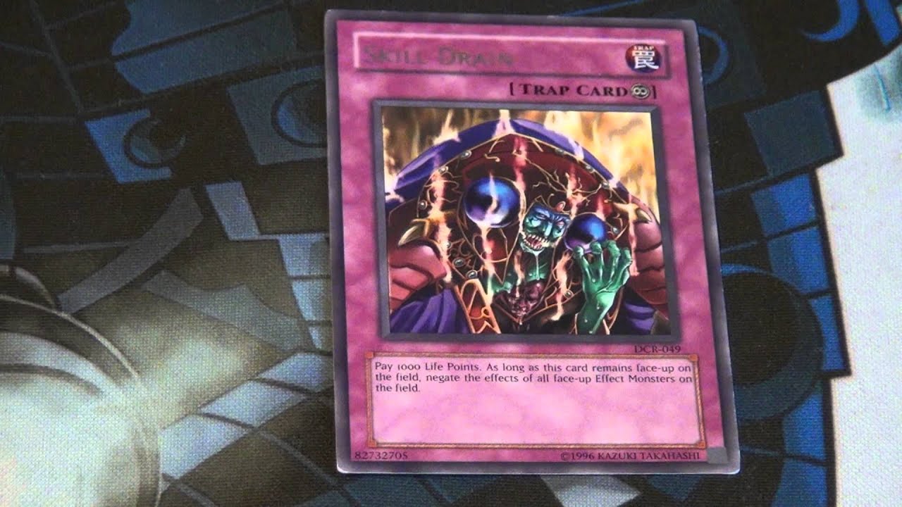 skill drain yugioh card Amazon.com: Yu-Gi-Oh! - Skill Drain (DCR-049) - Dark Crisis - 1st Edition main image 0