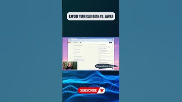 Export Your Clio Data #3: Zapier