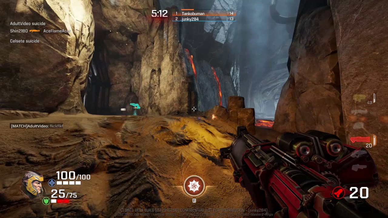 Quake Champions Beta - Ranger Gameplay