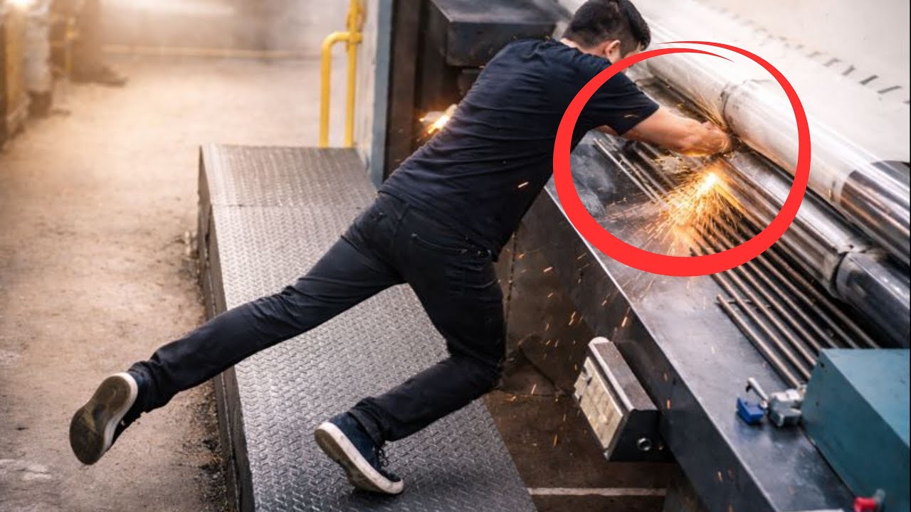 NIEMALS so reinigen! Dieser Maschinenfehler hätte tödlich enden können