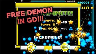 FREE DEMON IN GEOMETRY DASH 2.1/2.12!!! THE COLOUR FACTORY!!! (HIDDEN ROAD/SECRET WAY)