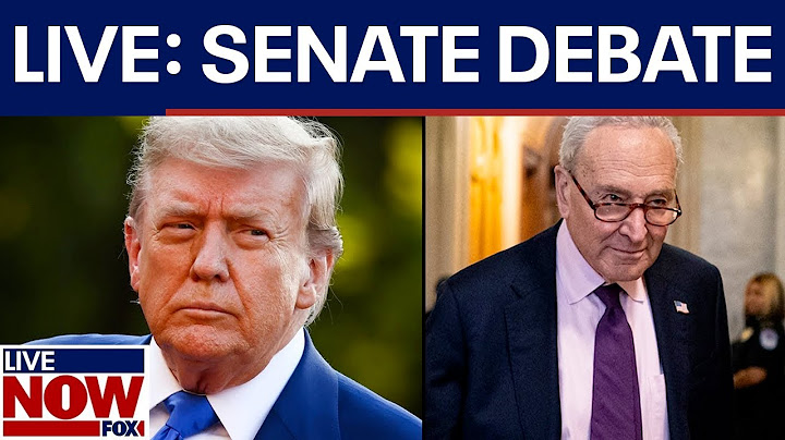 LIVE: Senate reads President Donald Trump's 'Big Beautiful Bill'