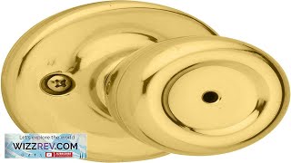 Kwikset Mobile Home Interior Privacy Door Knob with Lock Door Handle