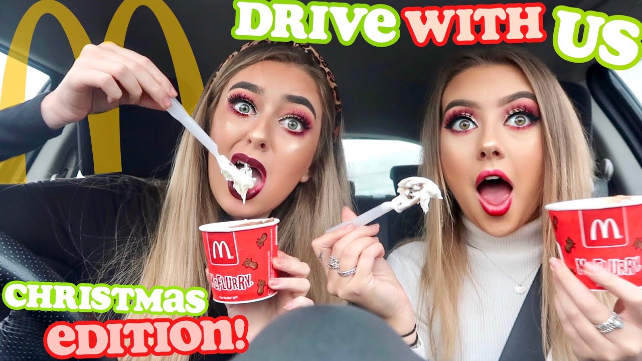 DRIVE WITH ME Christmas Edition! ft. MCDONALDS but what's new