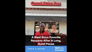 After a kitchen fire forced a six-month closure, Cannoli Kitchen has reopened in West Boca R #shorts