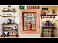 CANTINHO do CAFÉ: 12 IDEIAS LINDAS de decoração rustica