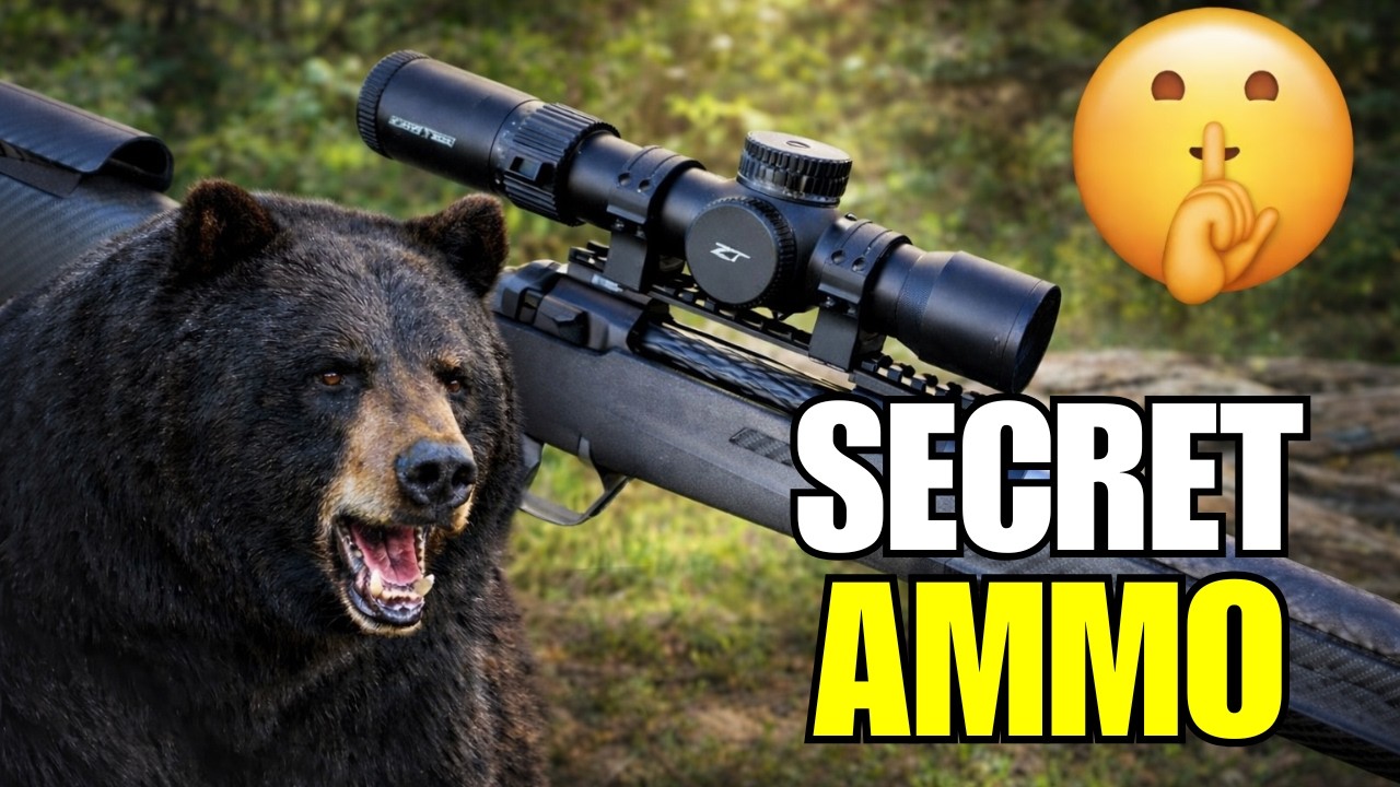 TESTING Top Secret Ammo For My Bear Hunt...