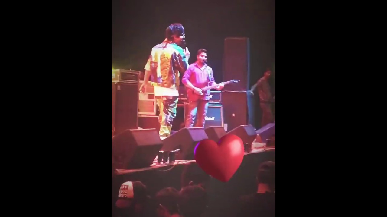 hardy sandhu and Shalmali live performance Last Night 