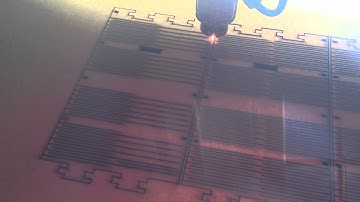 Lasercutting the MDF Curved Case fot Raspberry Pi