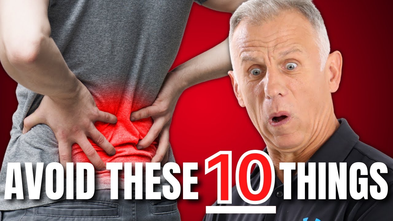 10 Surprising Things To Avoid With Herniated Disc & Sciatica