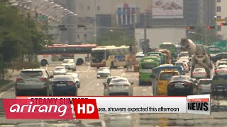 Sweltering heat continues, showers this afternoon