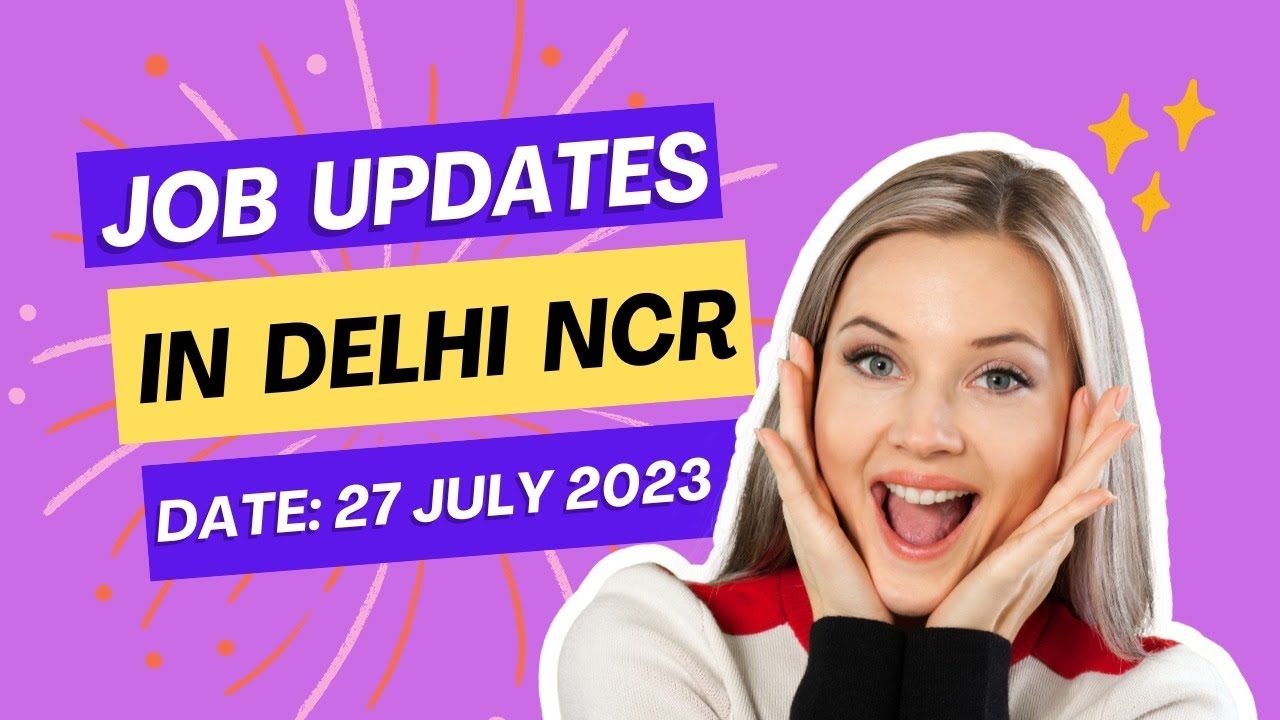 Jobs In Bahadurgarh Haryana Jobs Update for 27May2023