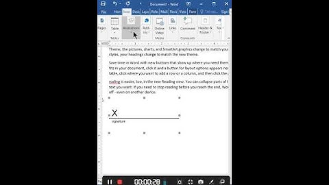 remove cross in signature line in ms word #shorts #computers @shoryacomputers