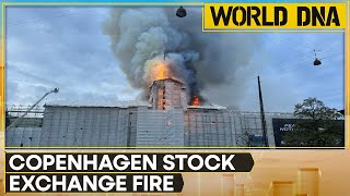 Copenhagen fire: Firefighters battle blaze at old stock exchange, efforts to douse flame underway