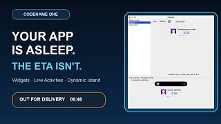 Java Widgets, Live Activities, and Dynamic Island From One Timeline