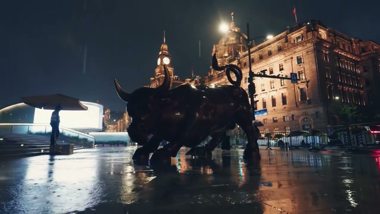 Rainy Night in China: 4K City Walk & ASMR 🌃｜中國雨夜：4K 城市漫步與雨聲 ASMR#CityWalk #China #StreetView