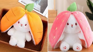 Buy a Strawberry and Carrot Bunny Plush Toy = HOURS of Magical Play!
