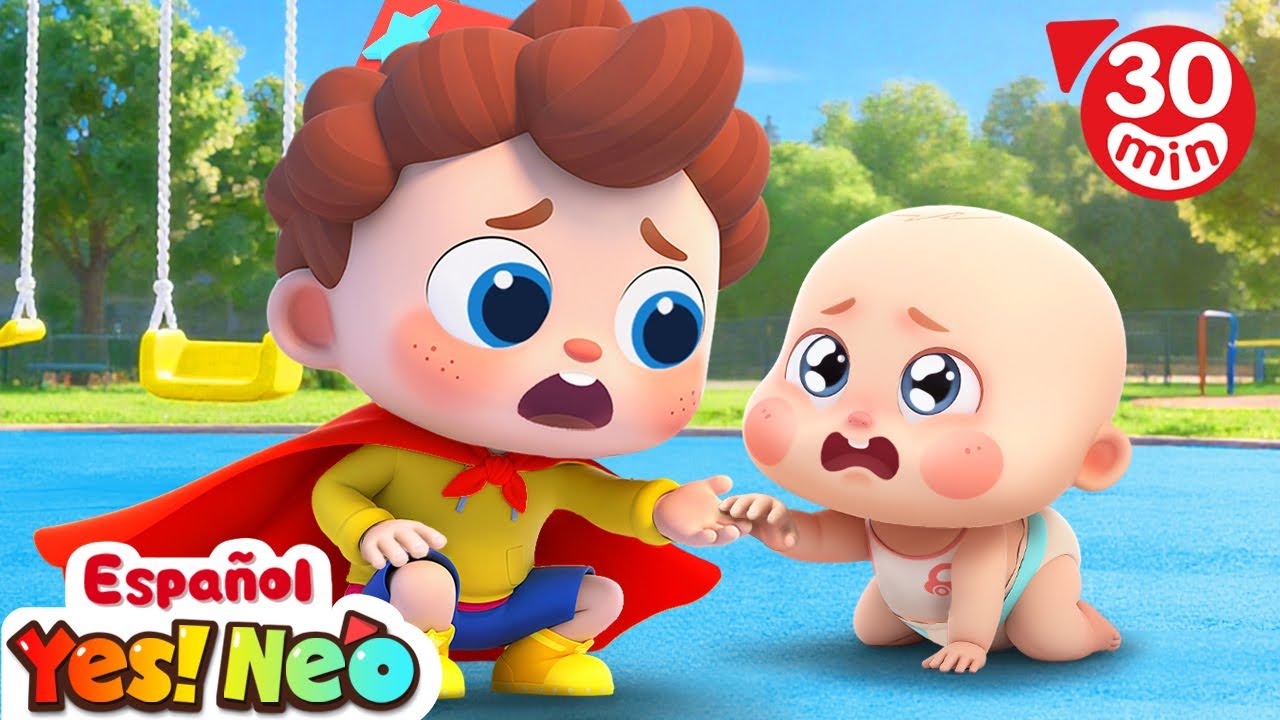 Sé Valiente, Bebé | Soy un Superhéroe | Yes! Neo - Canciones y Caricaturas para Niños