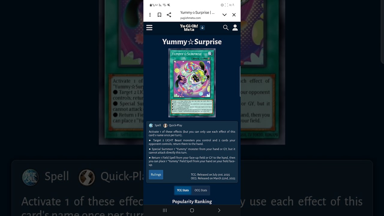 شرح بطاقات جينيسيس سبل(yummy☆ surprise)