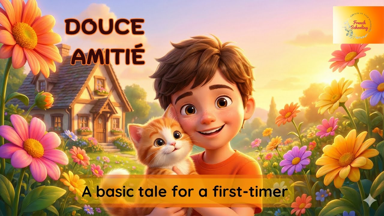 Douce Amitié - French With Stories - Improve French Listening - French Stories - Shadowing