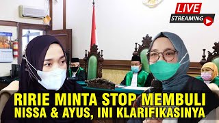 Ririe Fairuz Meminta Stop M3mbuli Nissa Sabyan & Ayus, Inilah Klarifikasinya