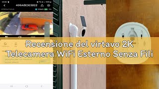 Recensione Del Virtavo 2K Telecamera Wifi Esterno Senza Fili A Batteria, Starlight Lente, Videocamer