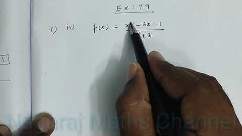 Exercise:7.9||Q.NO:1|| CLASS 12 MATHS
