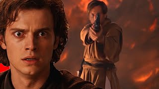 "ITS OVER ANAKIN, I HAVE A GUN!"