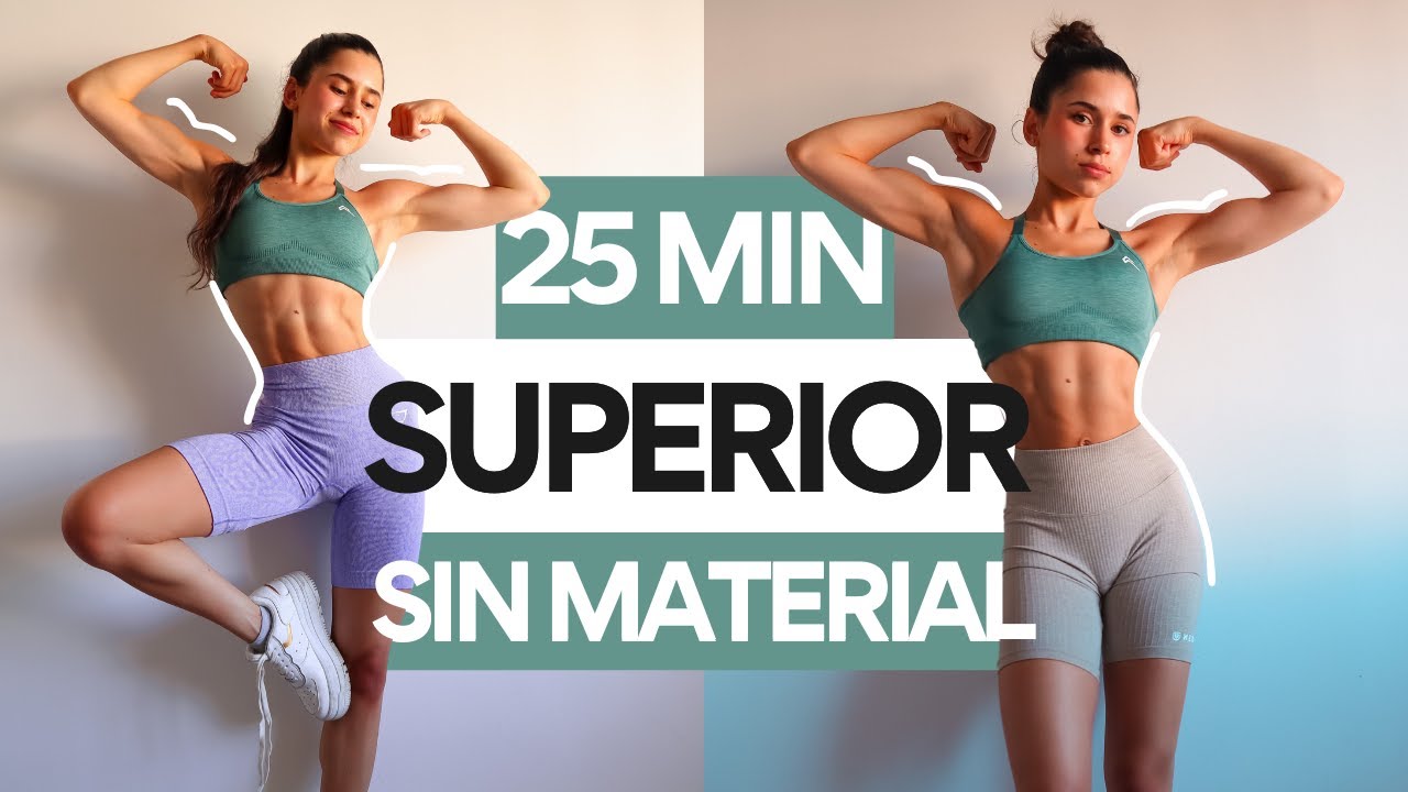 25 min BRAZOS SIN MATERIAL EN CASA – BRAZOS PERFECTOS Y ABDOMEN ...