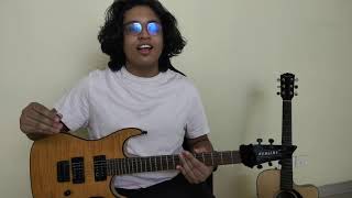 How to play Carnatic Raga on Guitar Beautiful Morning Raga Saralai Varasai Exercises