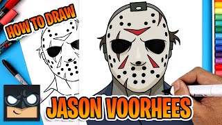 how draw jason voorhees friday 13th