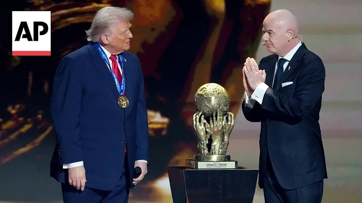 FIFA gives Donald Trump a peace prize at the 2026 World Cup draw