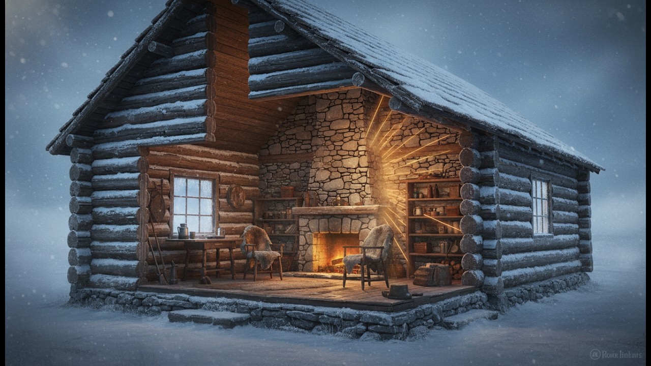 On s’est Moqué de Son Mur Étrange — Jusqu’à ce que sa Cabane Soit 32° Plus Chaude en Plein Hiver